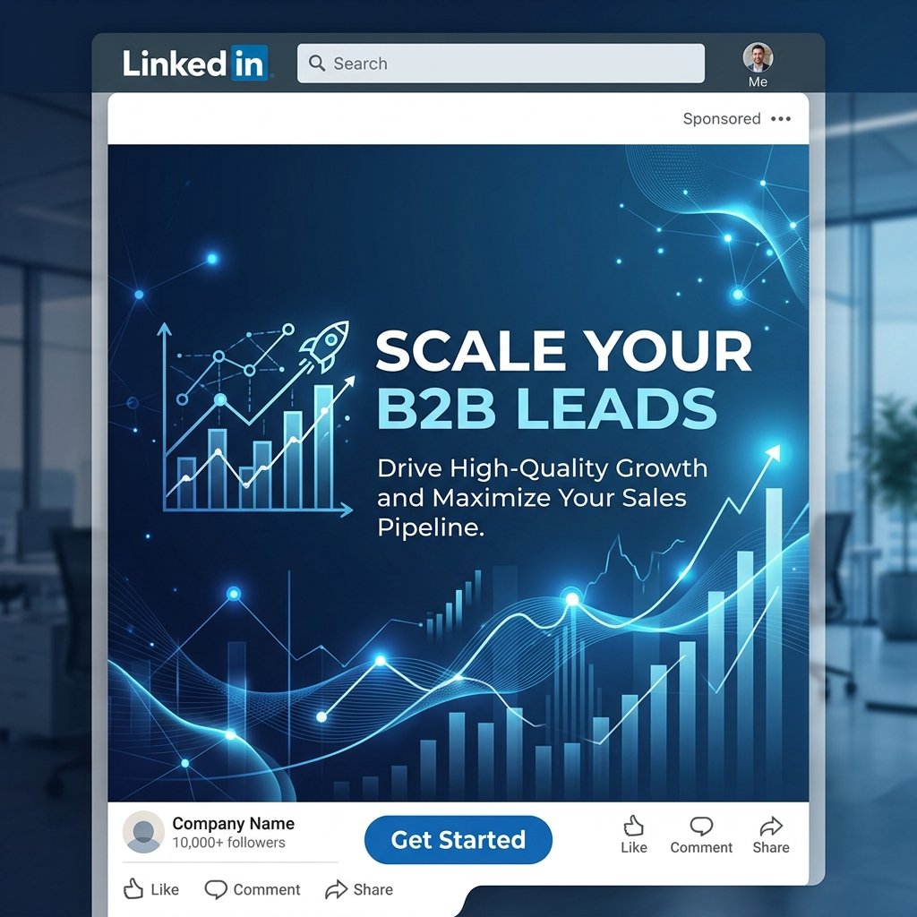 B2B Performance Ad Mockup